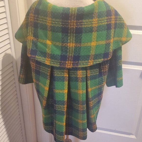 Vintage 60's plaid swing jacket - Picture 6 of 8